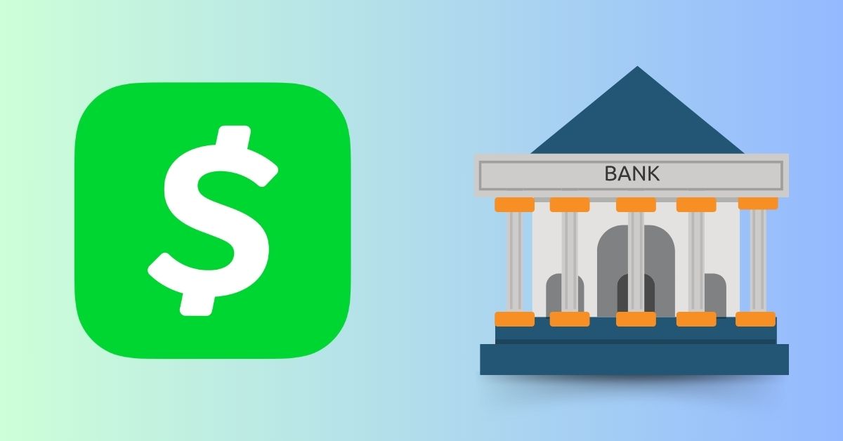 what bank does cash app use