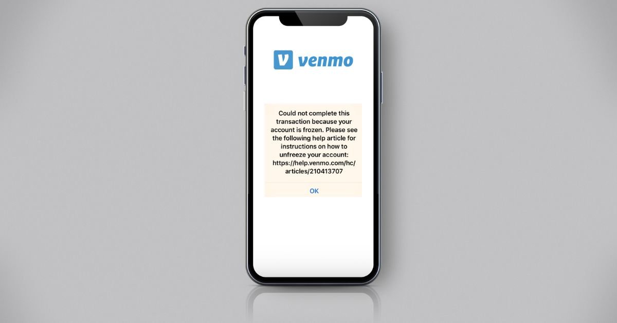 how to unfreeze venmo account