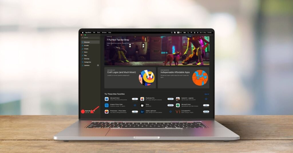Check Apple Account Balance on Mac App Store